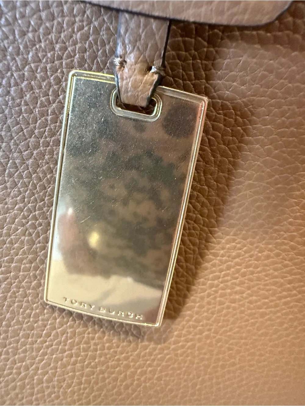 Tory Burch pebbled leather